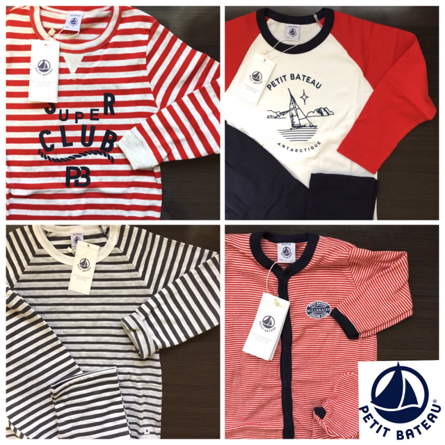 PETIT BATEAU(プチバトー)のiroha様専用☆5ans6ans6ans6m キッズ/ベビー/マタニティのベビー服(~85cm)(ロンパース)の商品写真