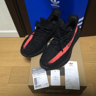 アディダス(adidas)のadidas yeezy boost v2 black red 27cm(スニーカー)