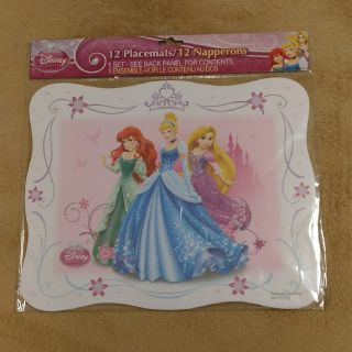 ディズニー(Disney)のランチョンマット プリンセス ペーパーナプキン(テーブル用品)