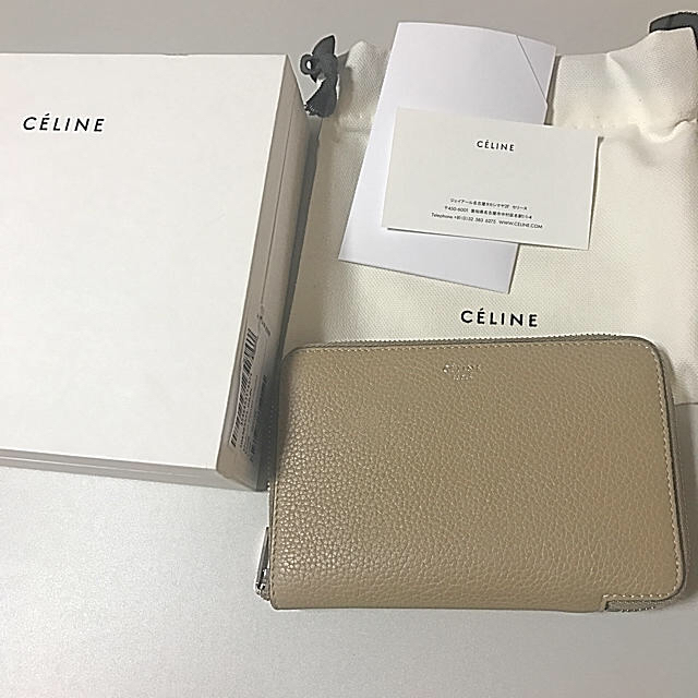 ファッション小物CELINEセリーヌ♡バイカラー財布♡折りたたみミディアム