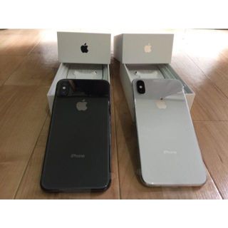 iPhoneX 256GB 海外版 SIMフリー(スマートフォン本体)