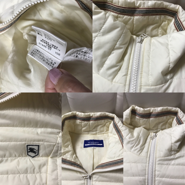 BURBERRY BLUE LABEL(バーバリーブルーレーベル)の［rinrin64様専用］バーバリー Burberry 薄手ジャケット レディースのジャケット/アウター(ライダースジャケット)の商品写真