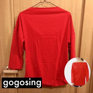 ゴゴシング(GOGOSING)のgogosing 新品 スクエアネックオフショルダーTシャツ(Tシャツ(長袖/七分))