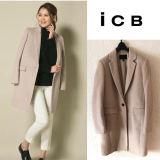 アイシービー(ICB)の新品 ICB ベージュ チェスターコート アウター アナイ セオリー(チェスターコート)