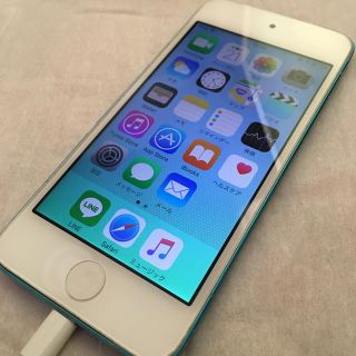 アイポッドタッチ(iPod touch)のiPod touch 5世代 blue 32gb(ポータブルプレーヤー)