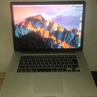 マック(Mac (Apple))の【迅雷様専用】macbook pro i7 ssd512gb メモリ16gb(ノートPC)