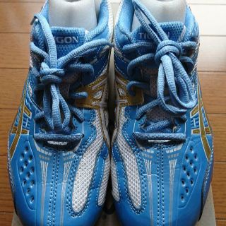 アシックス(asics)の新品同様 アシックス タイゴン スニーカー 23.5㎝ 運動会 通学(スニーカー)