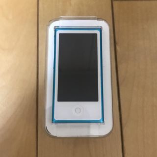 アップル(Apple)のiPod nano 16GB   ブルー(ポータブルプレーヤー)