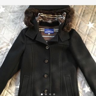 バーバリーブルーレーベル(BURBERRY BLUE LABEL)の最終値下げ！バーバリーブルーレーベル(サイズ38)ウール100%です！(ピーコート)