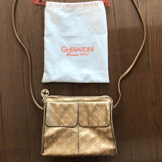 GHERARDINI(ゲラルディーニ)のゲラルディーニ ポシェット ゴールド レディースのバッグ(ショルダーバッグ)の商品写真