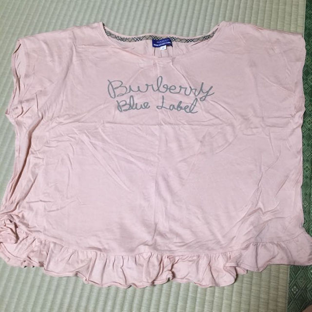 BURBERRY BLUE LABEL(バーバリーブルーレーベル)の美品 バーバリー ブルーレーベル キャミソール フレア Tシャツ セット 38 レディースのトップス(その他)の商品写真