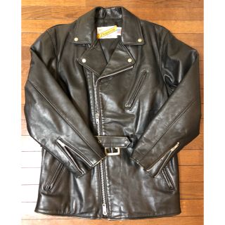 ショット(schott)のschott  Wハーフレザーコート(ライダースジャケット)