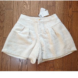 ミッシュマッシュ(MISCH MASCH)の新品タグ付き★ミッシュマッシュツイードショートパンツ★(ショートパンツ)