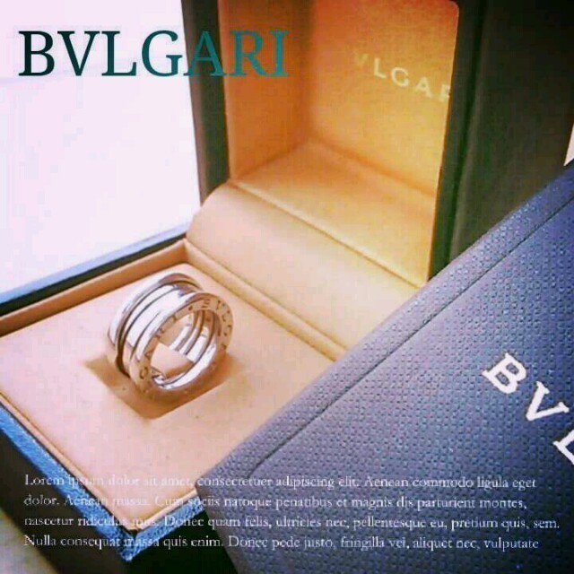 BVLGARI(ブルガリ)のnon様専用 9月1日まで レディースのアクセサリー(リング(指輪))の商品写真