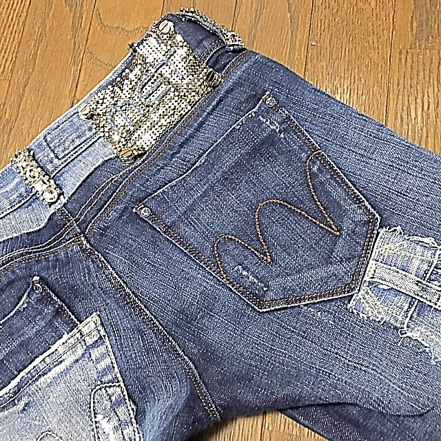 MET ジーンズ SWAROVSKI製-