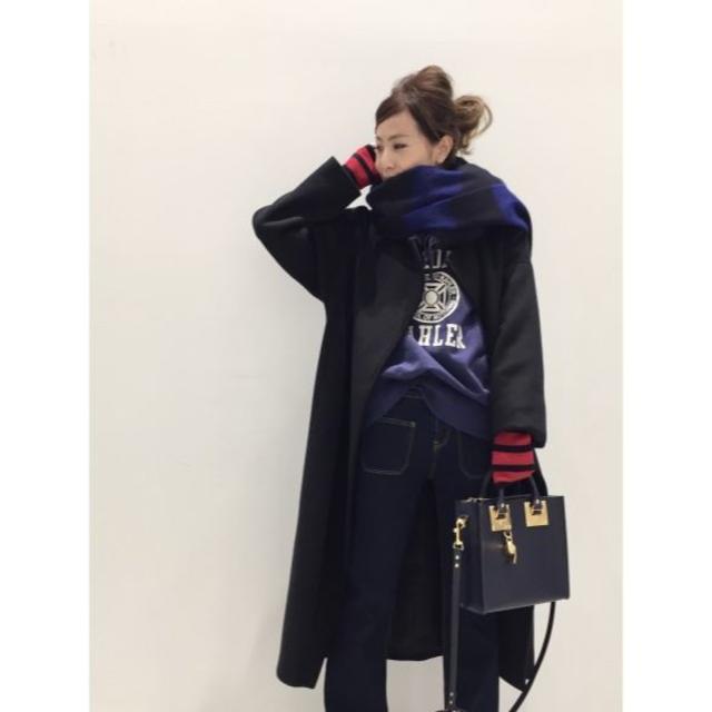 新品未使用☆アパルトモン☆ Oversized LAMB Coat/ブラック