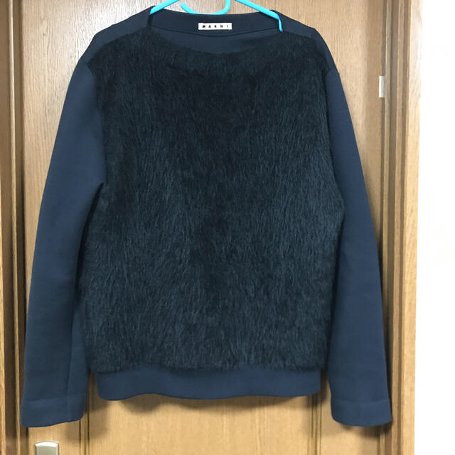 14aw marni アルパカファー スウェット マルニ コート パンツ ニット