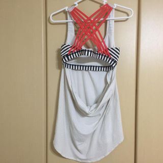 ルルレモン(lululemon)のルルレモン Wild tank white 6(ヨガ)