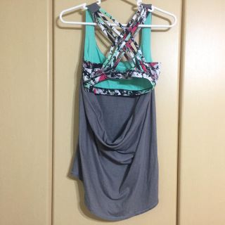 ルルレモン(lululemon)のルルレモン Wild tank grey 6(ヨガ)