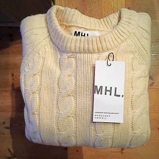 マーガレットハウエル(MARGARET HOWELL)の新品 未使用 MHL  クルーネックセーター(ニット/セーター)