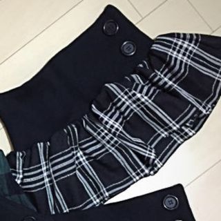 チェックマイクロミニスカート(ミニスカート)