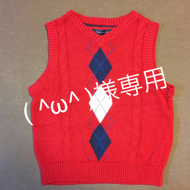 TOMMY HILFIGER(トミーヒルフィガー)の【( ^ω^ )様専用】TOMMY HILFIGER ベスト110 キッズ/ベビー/マタニティのキッズ服男の子用(90cm~)(その他)の商品写真