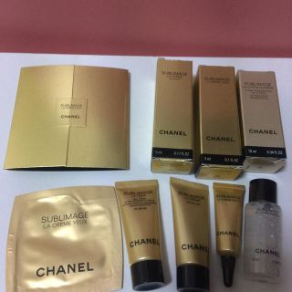 シャネル(CHANEL)のB112未使用本物シャネルのサブリマージュのサンプル5点纏め売り  (フェイスクリーム)