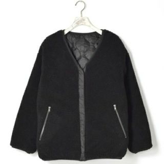 ダブルクローゼット(w closet)のw closet リバーシブルボアジャケット 新品未使用(ブルゾン)