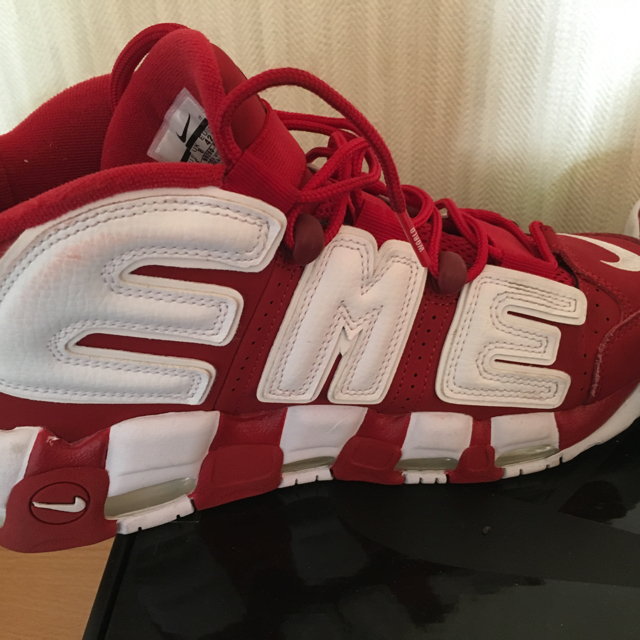 Supreme(シュプリーム)のsupreme×NIKE moreuptempo レディースの靴/シューズ(スニーカー)の商品写真