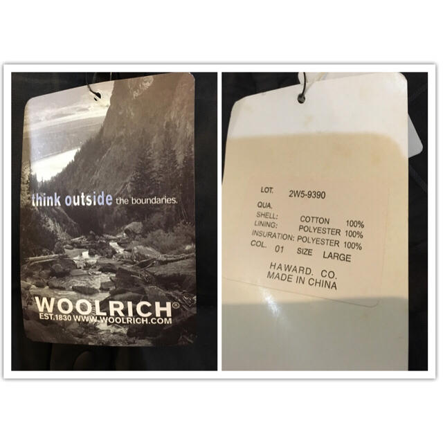 WOOLRICH(ウールリッチ)のウールリッチ新品☆中綿ダウンコート メンズのジャケット/アウター(ダウンジャケット)の商品写真