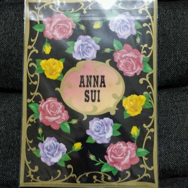 ANNA SUI(アナスイ)のアナスイ A4 クリアファイル インテリア/住まい/日用品の文房具(その他)の商品写真