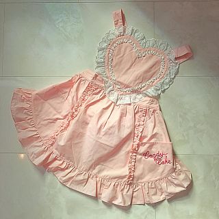 ピーチジョン(PEACH JOHN)の未使用品✨  ピーチ・ジョン  ハートエプロン♡(その他)