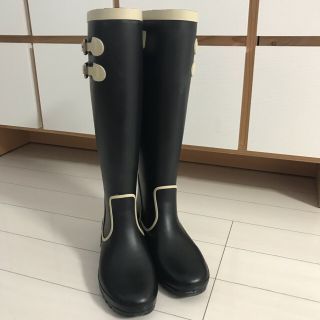 BURBERRY - 本日限定お値下げ☆バーバリー レインブーツ ブラック の