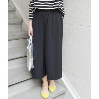 シップスフォーウィメン(SHIPS for women)のSHIPS for women＊ワイドクロップドパンツ美品(クロップドパンツ)