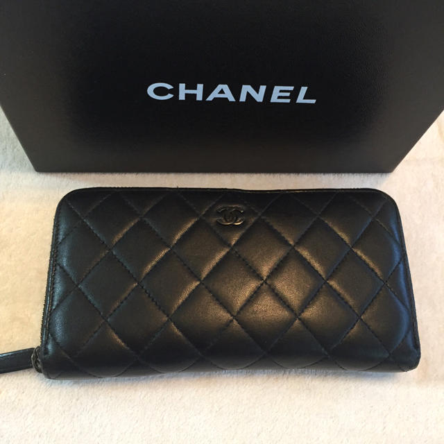 アイテム一覧 人気✨CHANEL✨ラウンドファスナー 長財布 - www