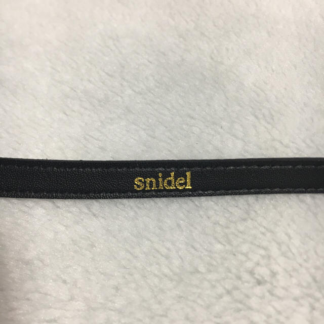 SNIDEL(スナイデル)のリボン ♡ 細ベルト レディースのファッション小物(ベルト)の商品写真