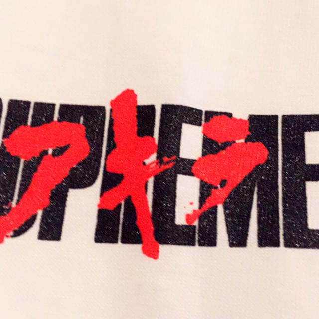 supreme AKIRA コラボ白T