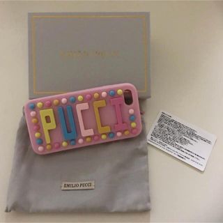 エミリオプッチ(EMILIO PUCCI)のPUCCI iPhoneケース iPhone7, 8(iPhoneケース)