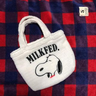 ミルクフェド(MILKFED.)のスヌーピーバッグ(トートバッグ)