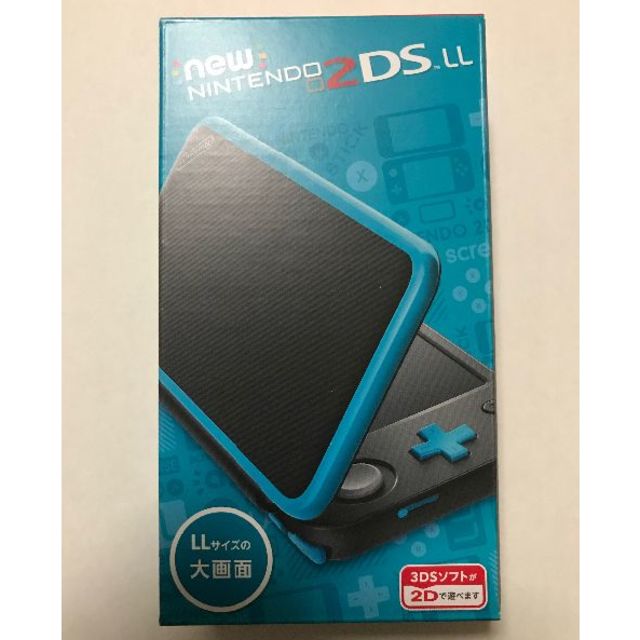 未開封 Newニンテンドー2DS LL　ブラック×ターコイズ