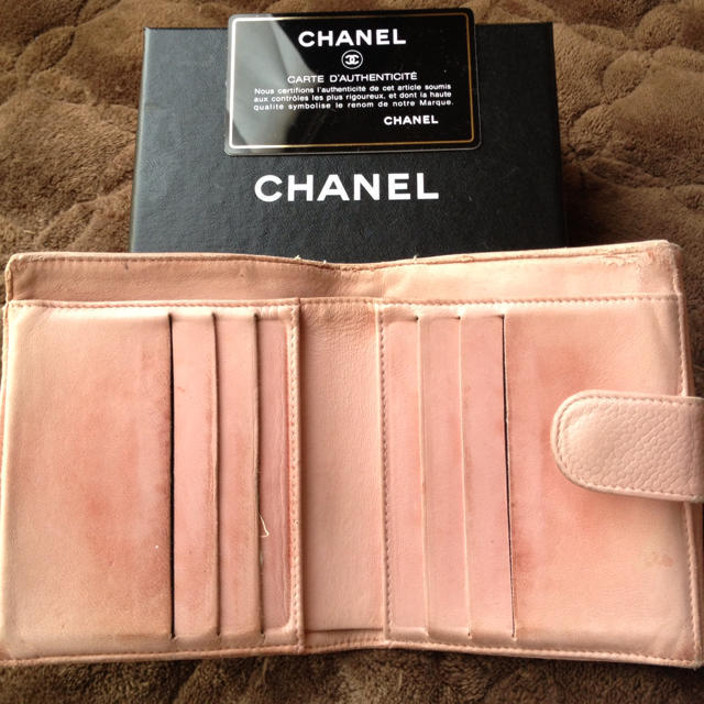 CHANEL(シャネル)のシャネルのピンク財布 レディースのファッション小物(財布)の商品写真