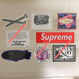 シュプリーム(Supreme)のsupreme boxlogo ステッカー セット(その他)