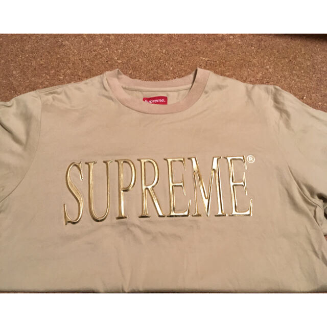 Supreme(シュプリーム)のじみー様専用‼️シュプリーム 16AW Gold Logo 長袖Tシャツ メンズのトップス(Tシャツ/カットソー(七分/長袖))の商品写真