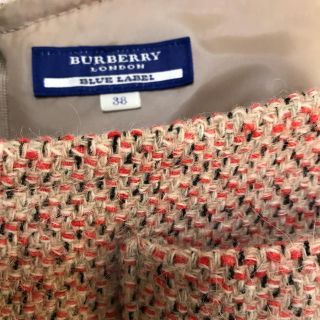 バーバリーブルーレーベル(BURBERRY BLUE LABEL)のバーバリー膝丈ワンピース(ひざ丈ワンピース)