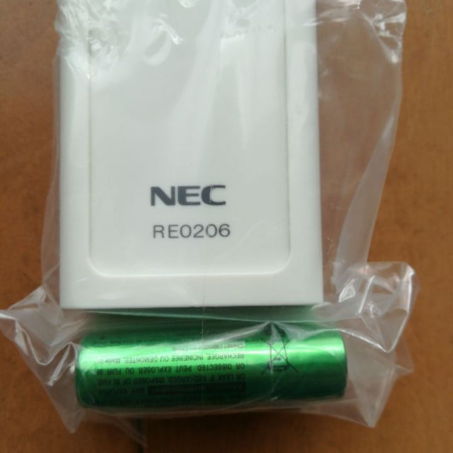 NEC(エヌイーシー)の新品　NEC 照明器具用リモコン スマホ/家電/カメラの生活家電(その他)の商品写真