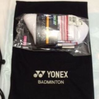 ヨネックス(YONEX)のバドミントン ラケット入れ＆ソックス (美品)(その他)