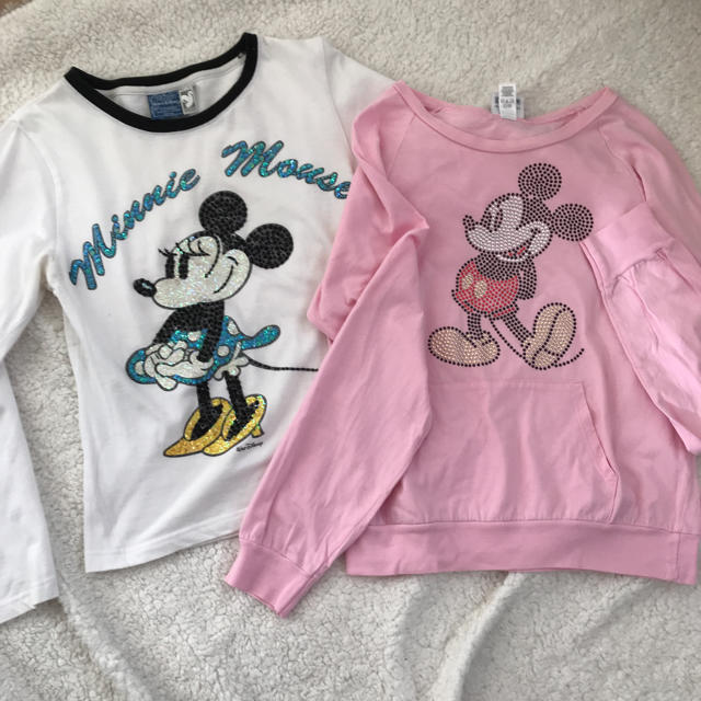 Disney(ディズニー)の値下げ Disney 大人可愛い Ｔシャツ レディースのトップス(シャツ/ブラウス(長袖/七分))の商品写真