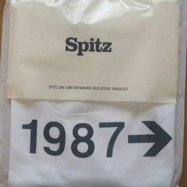 スピッツ結成30周年記念 「1987→」ビッグTシャツ 白 | フリマアプリ ラクマ