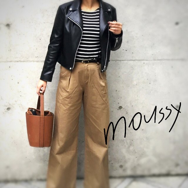 moussy(マウジー)の新品未使用 moussy レディースのジャケット/アウター(ライダースジャケット)の商品写真