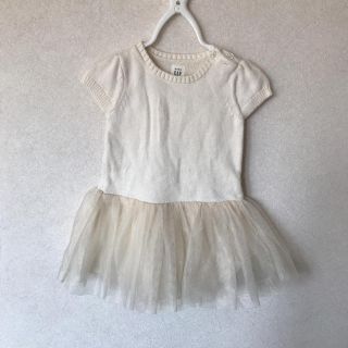 ベビーギャップ(babyGAP)の美品♡二回のみ着用 チュールワンピース(ワンピース)